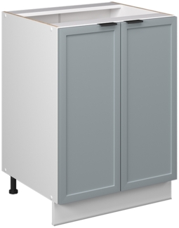 Vicco Küchenschränke Hellblau-grau 60 cm ohne Arbeitsplatte, Fame-Line