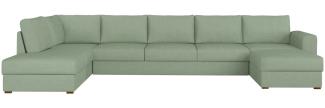 Ecksofa Wilma Large Premium, 2 Bettkasten und Schlaffunktion (Uttario Velvet 2954, Seite: Links)