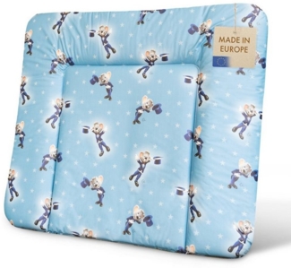 Wickelauflage Ed der Zauberer 72x85 cm blau