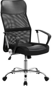 Yaheetech Drehstuhl, 360° Chefsessel mit Kopfstütze, Home-Office