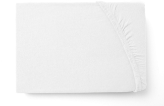 Hometex Premium Textiles Spannbettlaken Jersey-Bettlaken aus 100% Baumwolle, Gummizug: rundum, Viele Größen, vielseitige Nutzung