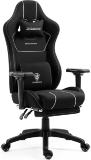 Dowinx Gaming Stuhl Taschenfederkissen Massagefunktion Schwarz