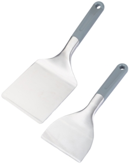 Primaster Grillspachtel-Set Professional Edelstahl mit thermoplastischen Kunststoffgriff
