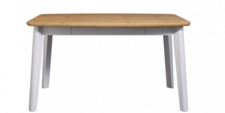 Home affaire Esstisch Palermo, multifunktionaler Tisch, Arbeitstisch, Schreibtisch, mit Stauraum, Platte aufklappbar, Home Office Schreibtisch, Massivholz