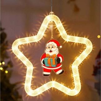 PRIISF LED-Lichterkette LED Weihnachten Beleuchtung Deko Lichterkette Lichtervorhang Geschenk, LED Weihnachtsdeko Weihnachtsbaum Baummantel Gartenleuchte Fensterdeko