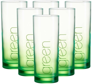 Ritzenhoff & Breker Flash Trinkglas 360 ml 6er Set - Grün - DS