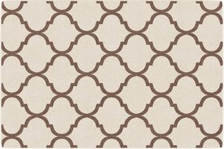 vidaXL Teppich Kurzflor Mehrfarbig 120x180 cm Rutschfest 4007227