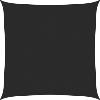 vidaXL Sonnensegel 160 g/m² Schwarz 5x5 m HDPE 311718