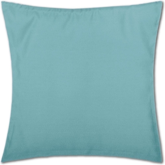 Kissenhülle Dekokissen Kissenbezug Microfaser - viele Größen und Farben Türkis 45 x 45 cm