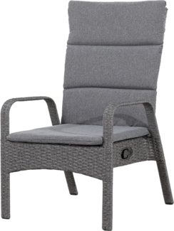 TrendLine Movesessel Linz 68x55x110cm Sessel inkl Kissen Rückenlehne verstellbar