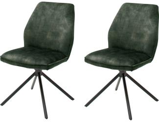 Esszimmerstuhl "Ottawa III" (2-er Set) Olive