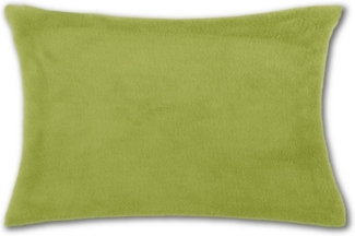 Kissenhülle Kuschel 30 x 50, Auswahl: grün - olivgrün ohne Füllung