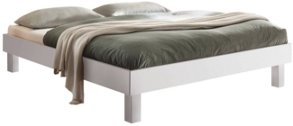Hasena Trento Rapallo Massivholzbett 180x200 Buche weiss deckend, lackiert 20