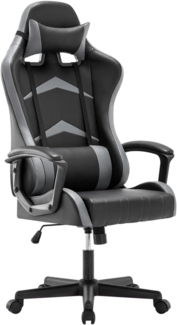 IntimaTe WM Heart Gaming Stuhl Bürostuhl Grau 52x49x130cm