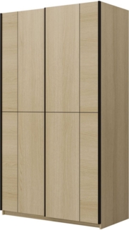 Home affaire Schiebetürenschrank Cube Garderobenschrank incl. kompletter Innenausstattung Moderner Kleiderschrank, Schiebetürenschrank, Garderobe