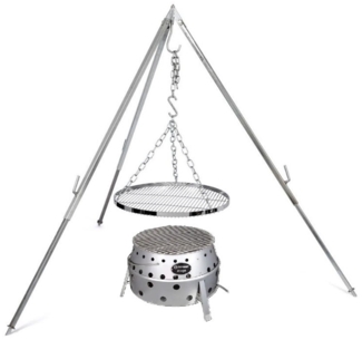Petromax Feuerschale Atago Set inkl. Dreibein & Rost