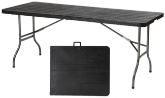 Sekey Klapptisch Buffettisch Tisch Klappbar Gartentisch Campingtisch mit Tragegriff