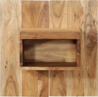 vidaXL Nachttisch 50x27x50 cm Massivholz Akazie 4017523