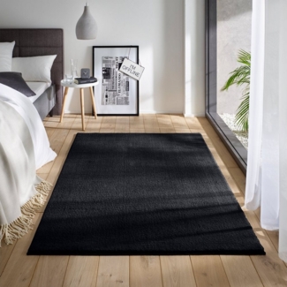 TaCa Home Teppich Hochwertiger Bodenvorleger aus weichem Hochflor, rechteckig, Höhe: 19 mm, Waschbarer Teppich mit Anti-Rutsch Beschichtung