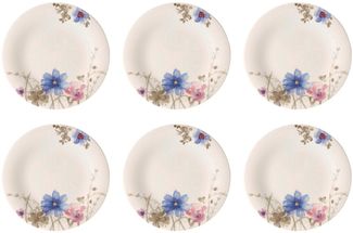Villeroy & Boch Mariefleur Gris Basic Frühstücksteller ø 21,5 cm 6er Set