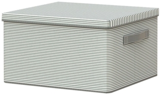 Coonoor Aufbewahrungsbox Faltbare Aufbewahrungsbox mit Deckel, Kleiderspeicherbox, große Aufbewahrungsbox, Kleiderschrank-Aufbewahrungsbox