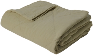 Decke Überwurf 100% Baumwolle 140 x 200 cm Skandinavisch Leinen