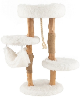 COSTWAY Kratzbaum Katzenbaum, aus Massivholz, mit Sisalseil