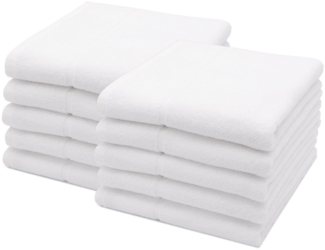 ZOLLNER Handtücher, Frottier (10-St), 50x100 cm, 100% Baumwolle