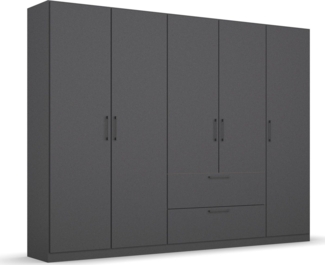 INOSIGN BY RAUCH Drehtürenschrank Kleiderschrank Schrank Garderobe Wäscheschrank CHALLENGER mit Spiegeltüren und geräumigen Schubladen MADE IN GERMANY