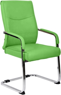 CLP Esszimmerstuhl Hobart,grün Kunstleder