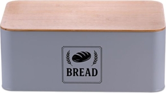 Brotkasten mit Bambusdeckel Retro-Design 10051569_111