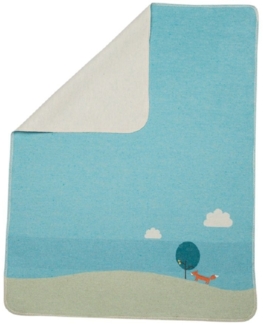 Babydecke Juwel Fuchs jade, 70x90 cm