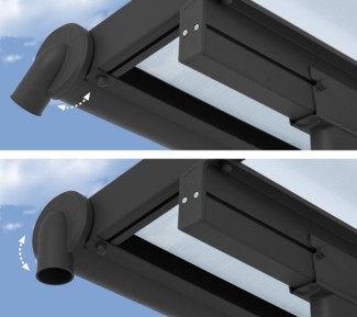 Palram - Canopia Aluminium Terrassenüberdachung