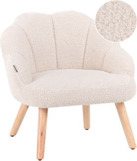 Kindersessel Bouclé hellbeige MILAND