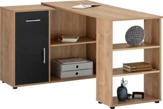 VOGL Möbelfabrik Eckschreibtisch Ecki, variabel aufstellbarer Ecksschreibtisch