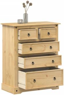 vidaXL Kommode Corona 92x48x114 cm Massivholz Kiefer 4005674