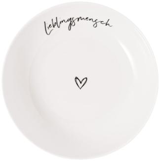 Villeroy & Boch Statement Schale Lieblingsmensch ø 18,7 cm - DS