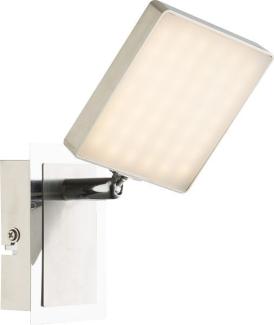 GLOBO Wandleuchte Innen Wandlampe mit Schalter Wohnzimmer Schlafzimmer 56126-1