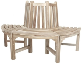 Baumbankhälfte Baumbank Holzbank Gartenbank Sitzbank Parkbank Bank