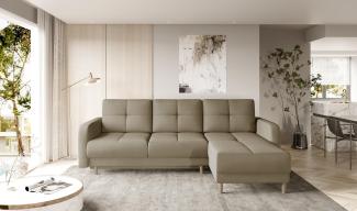 Wohnideebilder Roxi Hellbraun Ecksofas & Eckcouches CO-ROX-U-20NU