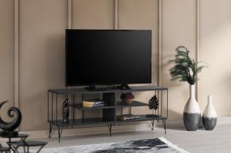 Designer TV Lowboard Bologna Anthrazit