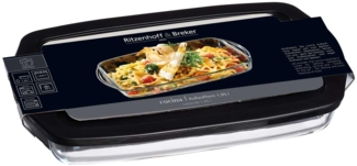 Ritzenhoff & Breker Cucina Auflaufform mit Frischhaltedeckel rechteckig 1,95 l - DS