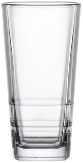 Ritzenhoff & Breker Longdrinkglas Bali, 6er Set, Trinkglas, Saftglas, Wasserglas, Longdrink, Glas, Klar, 370 ml, 817973
