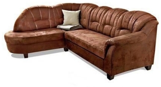 Home affaire Ecksofa Budapest zeitlos & elegant, bequeme Armlehnen, L-Form, wahlweise mit Bettfunktion, mit Recamiere oder Ottomane