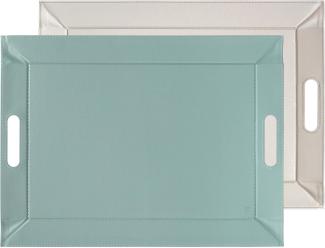 Freeform Duo Wende-Tablett 55x41 cm Mint / Elfenbein
