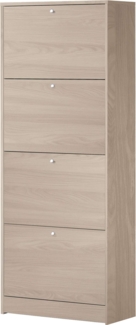 Dmora 4-türiger Schuhschrank