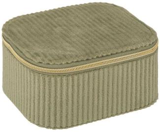 Schmuckschatulle ENYA, Cordsamt, 11 x 9 x 5,5 cm