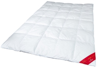 KÜNSEMÜLLER Daunenbettdecke Classic, Füllung: 90% neue canadische Wilddaunen & 10% Federn, Bezug: 100% Baumwolle, 150er Schweizer Mako-Batist aus 100% supergekämmter Baumwolle