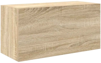 vidaXL Bad-Wandschrank Sonoma-Eiche 60x25x30 cm Holzwerkstoff 860060