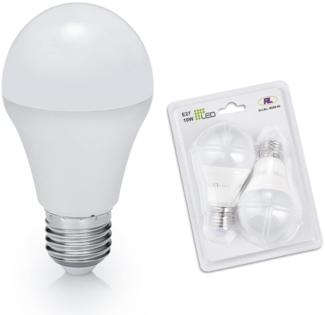 LED-Lampe EEK: A+ Glühlampenform E27 / 10 W (80 6 lm) Warmweiß 2er-Pack
